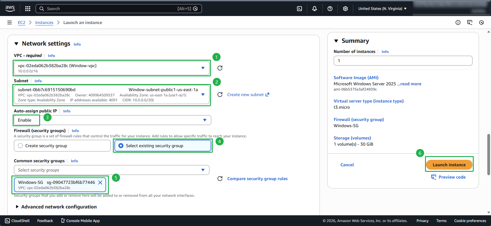 Configure network settings