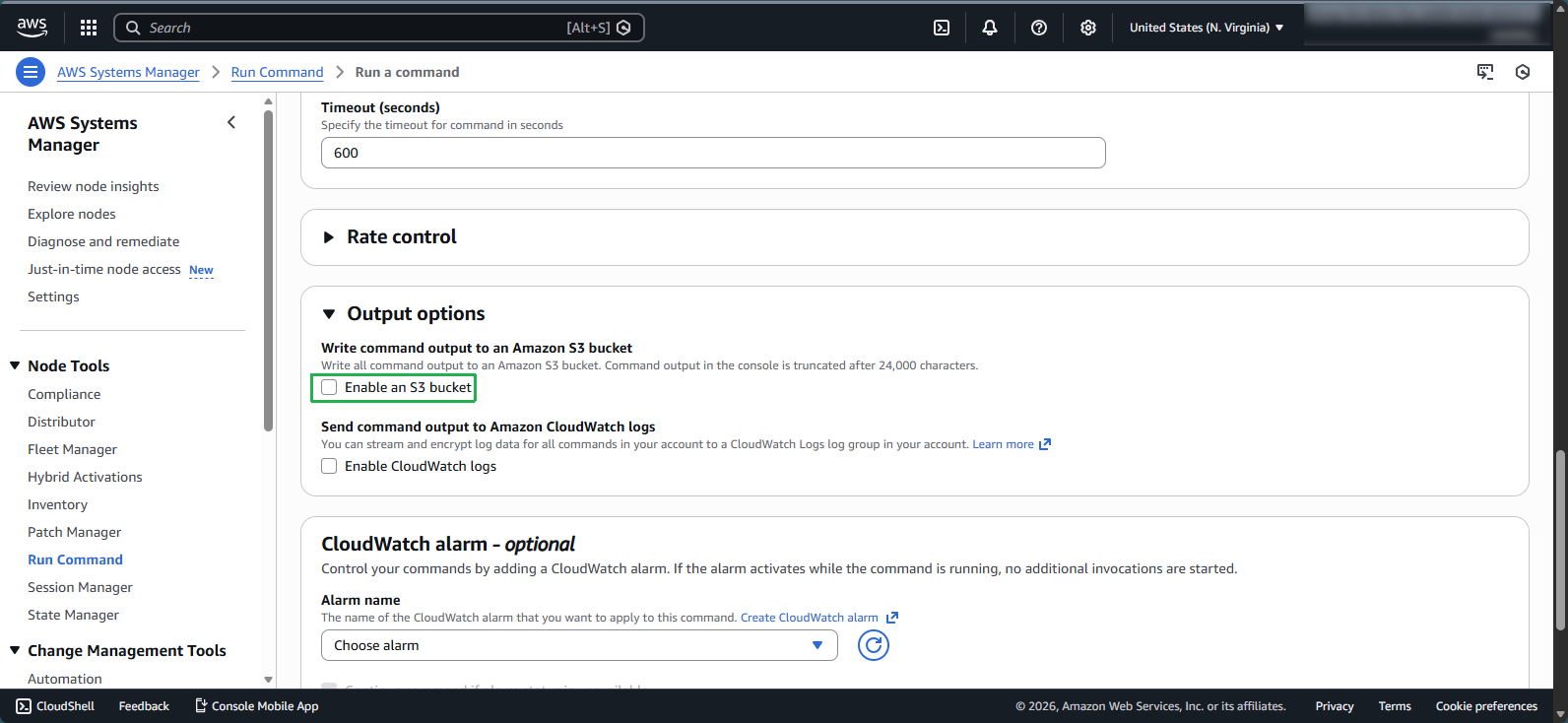 Configuring EC2Rescue command