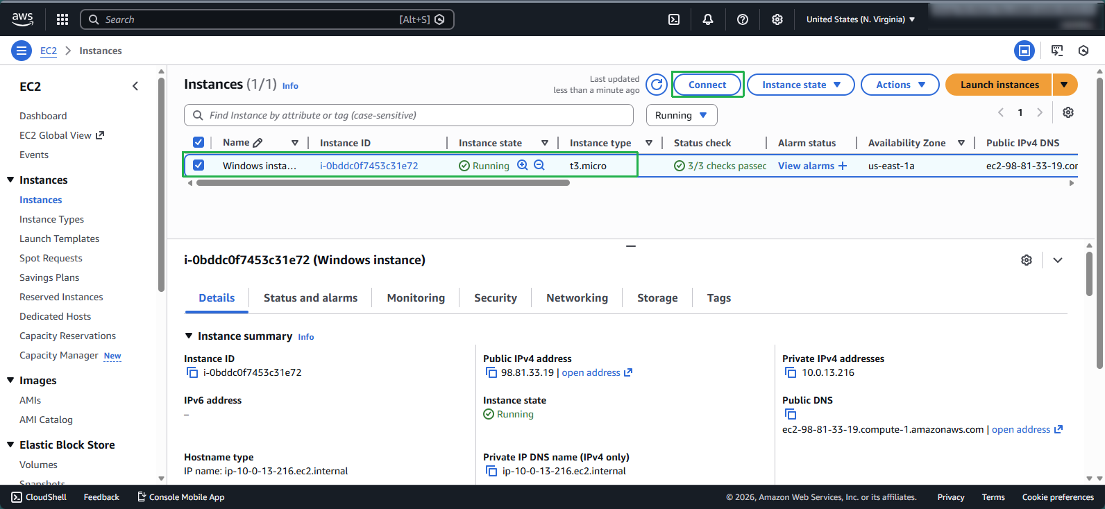 Starting a Session Manager session