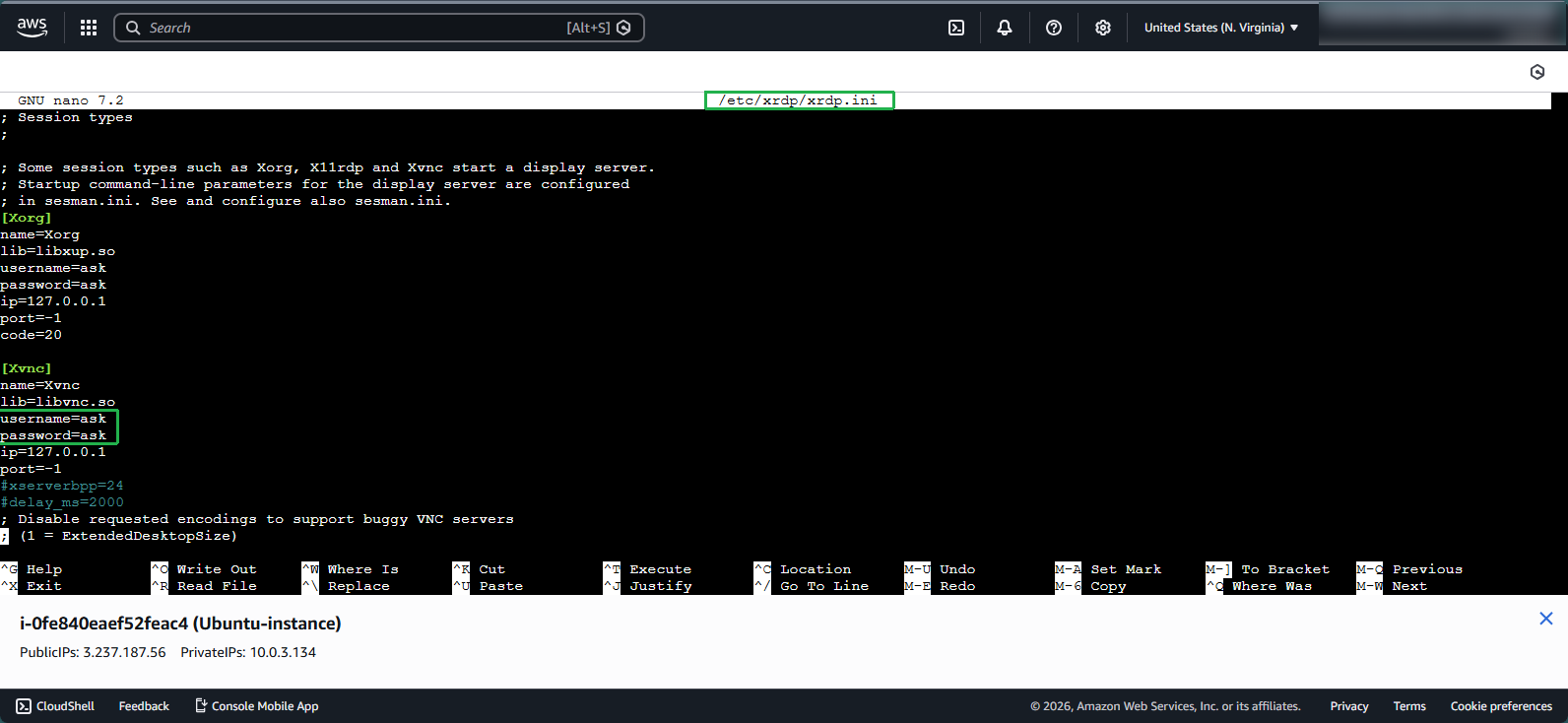 Create VPC for Linux Instance