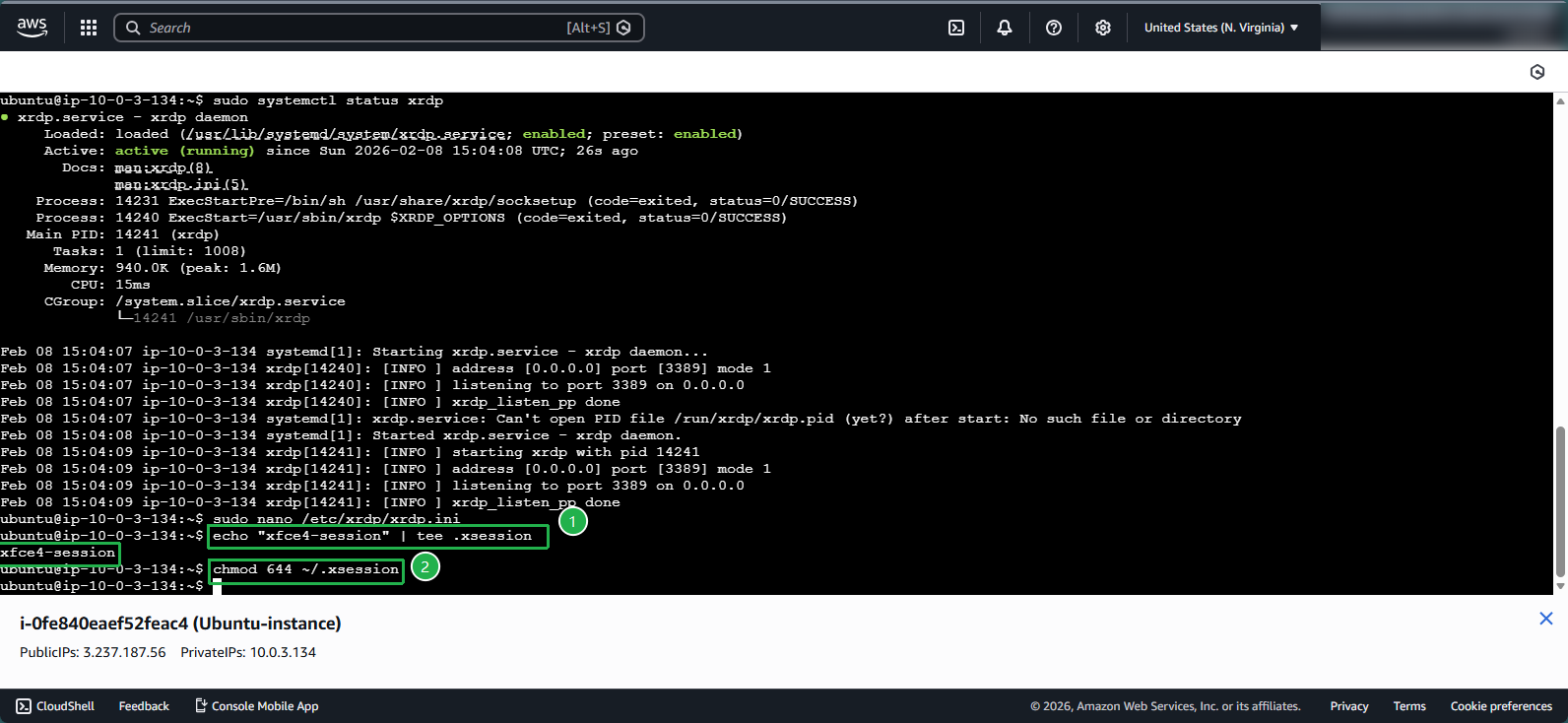 Create VPC for Linux Instance