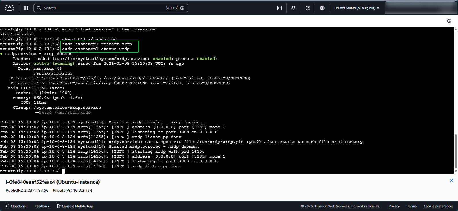 Create VPC for Linux Instance