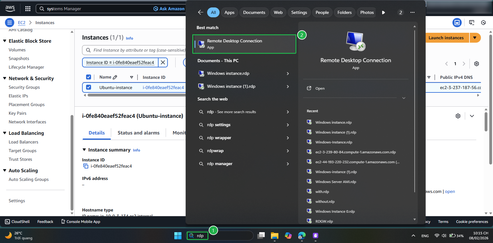 Create VPC for Linux Instance