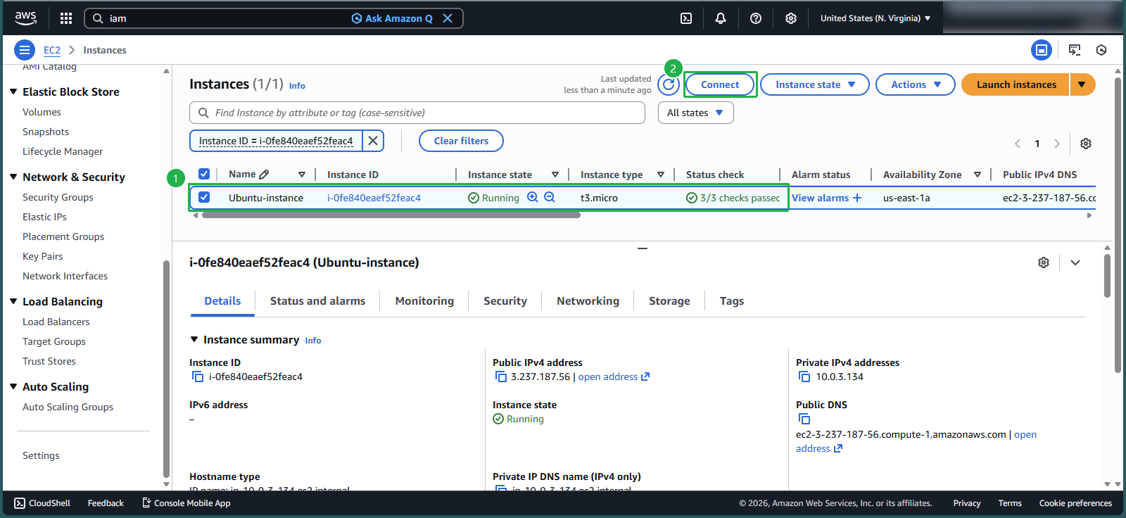 Create VPC for Linux Instance