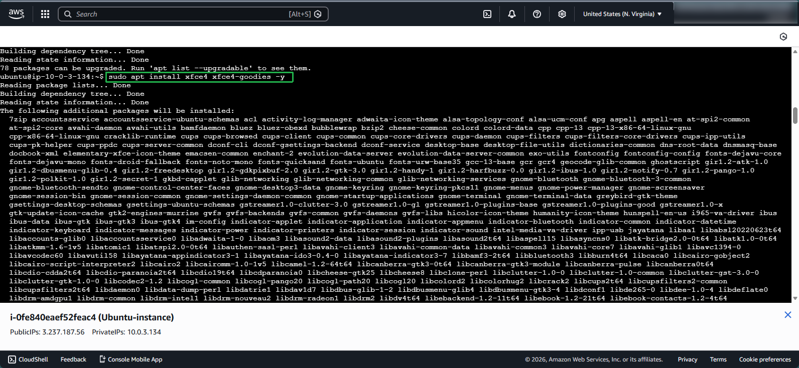 Create VPC for Linux Instance