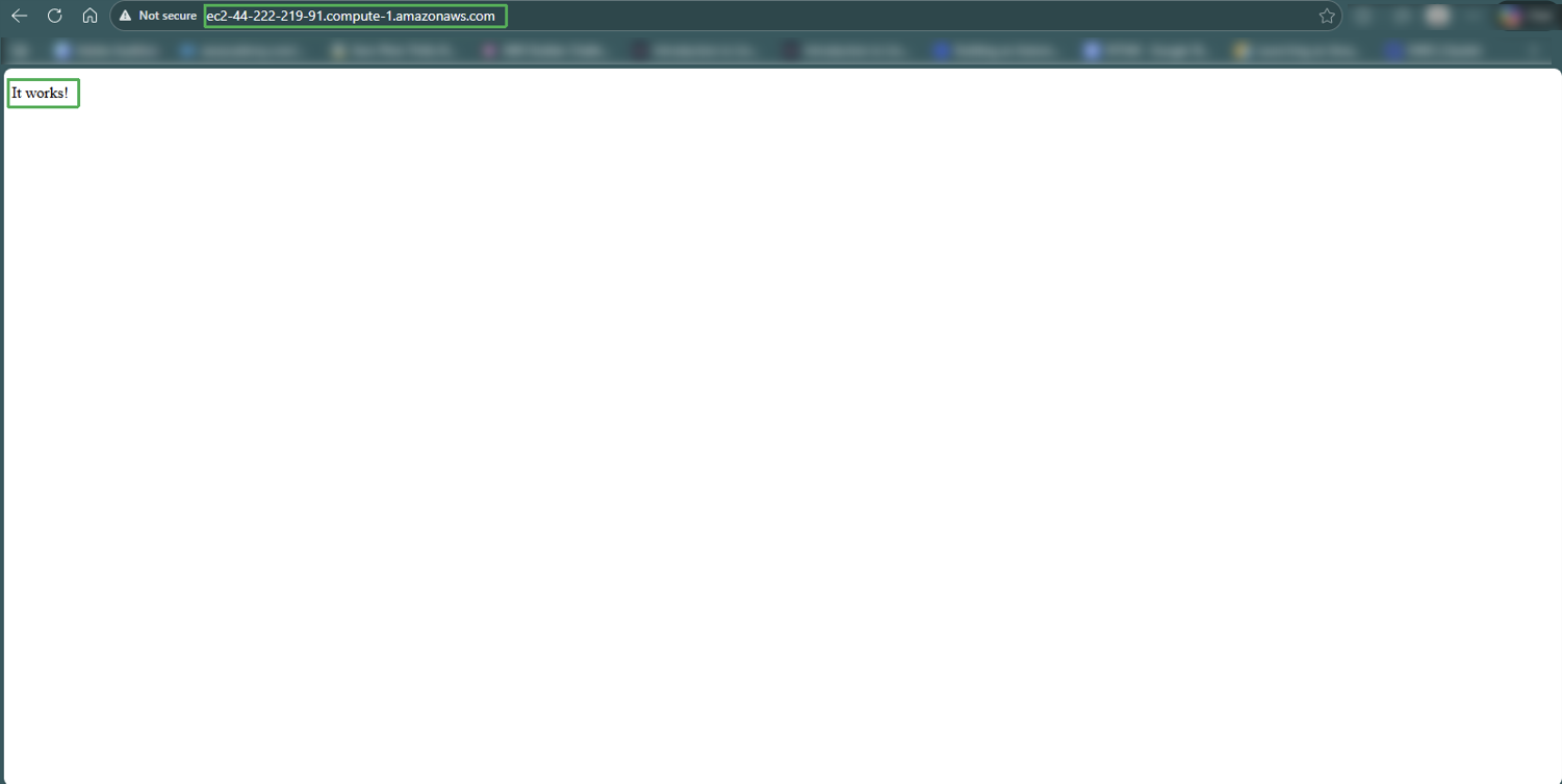 Create VPC for Linux instance