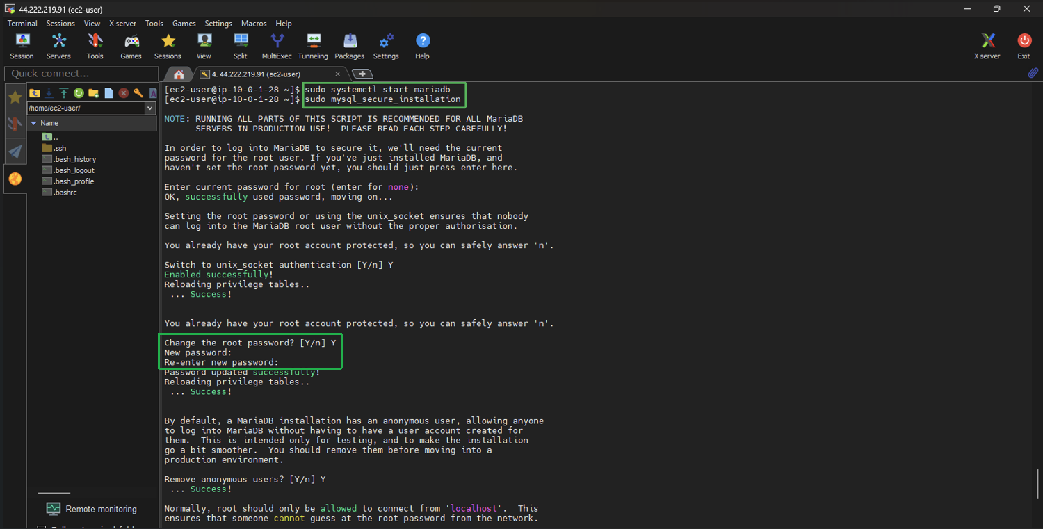 create vpc for linux instance