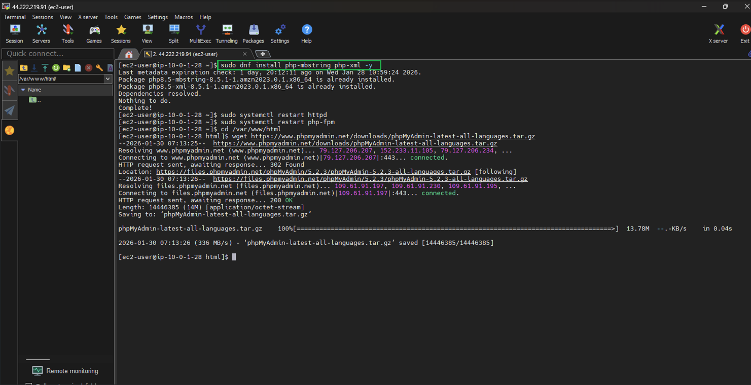 create vpc for linux instance
