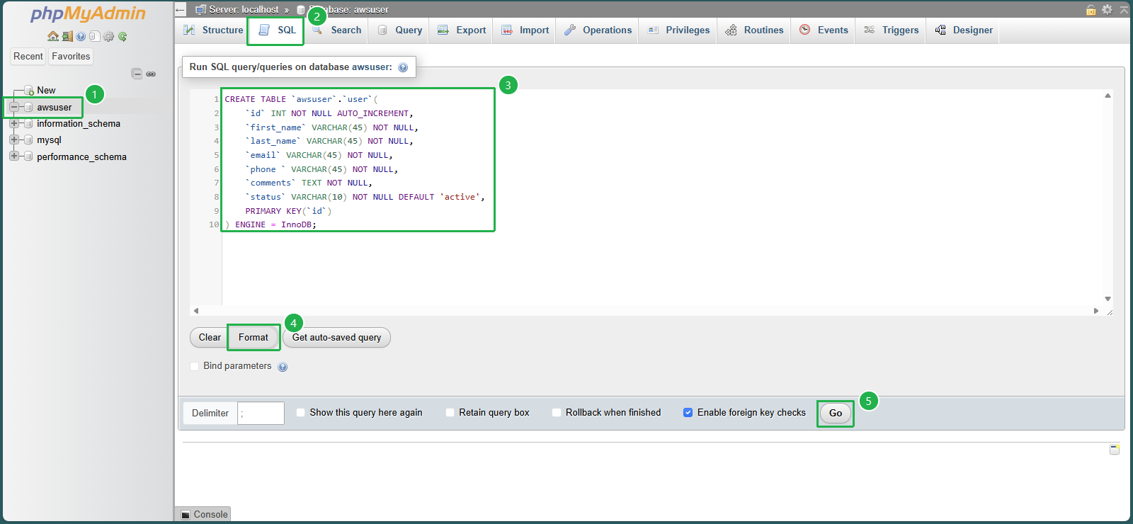 create vpc for linux instance
