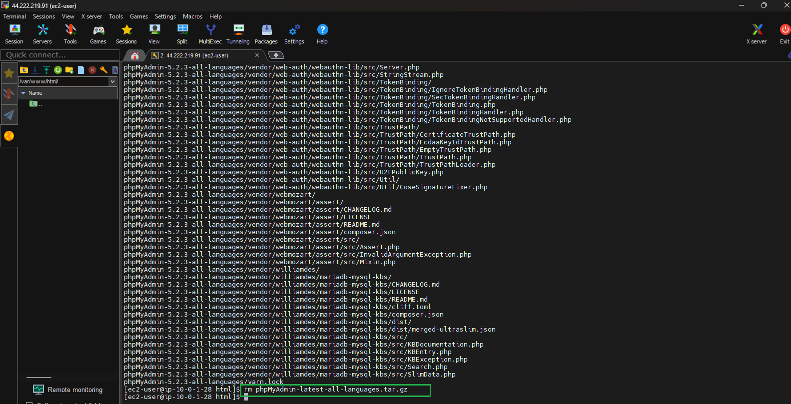create vpc for linux instance