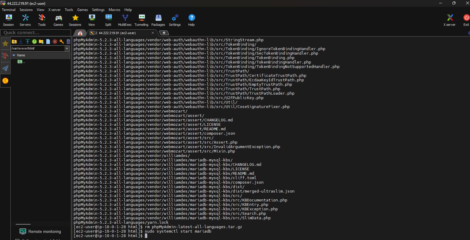 create vpc for linux instance
