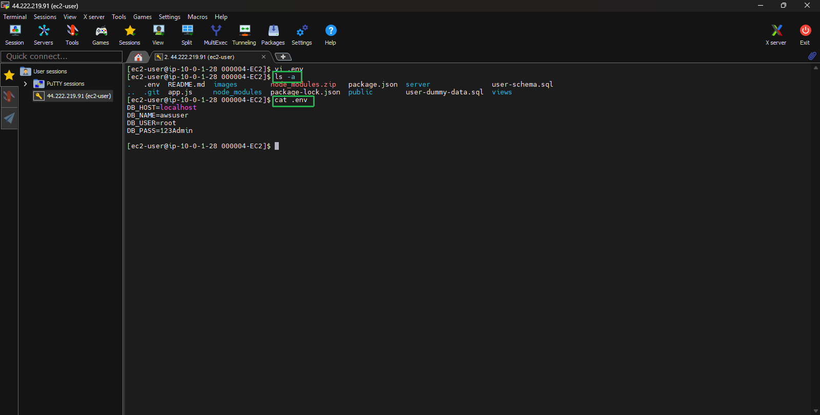 create vpc for linux instance