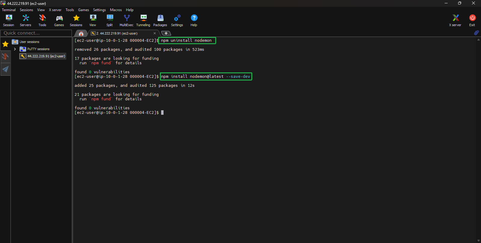 create vpc for linux instance