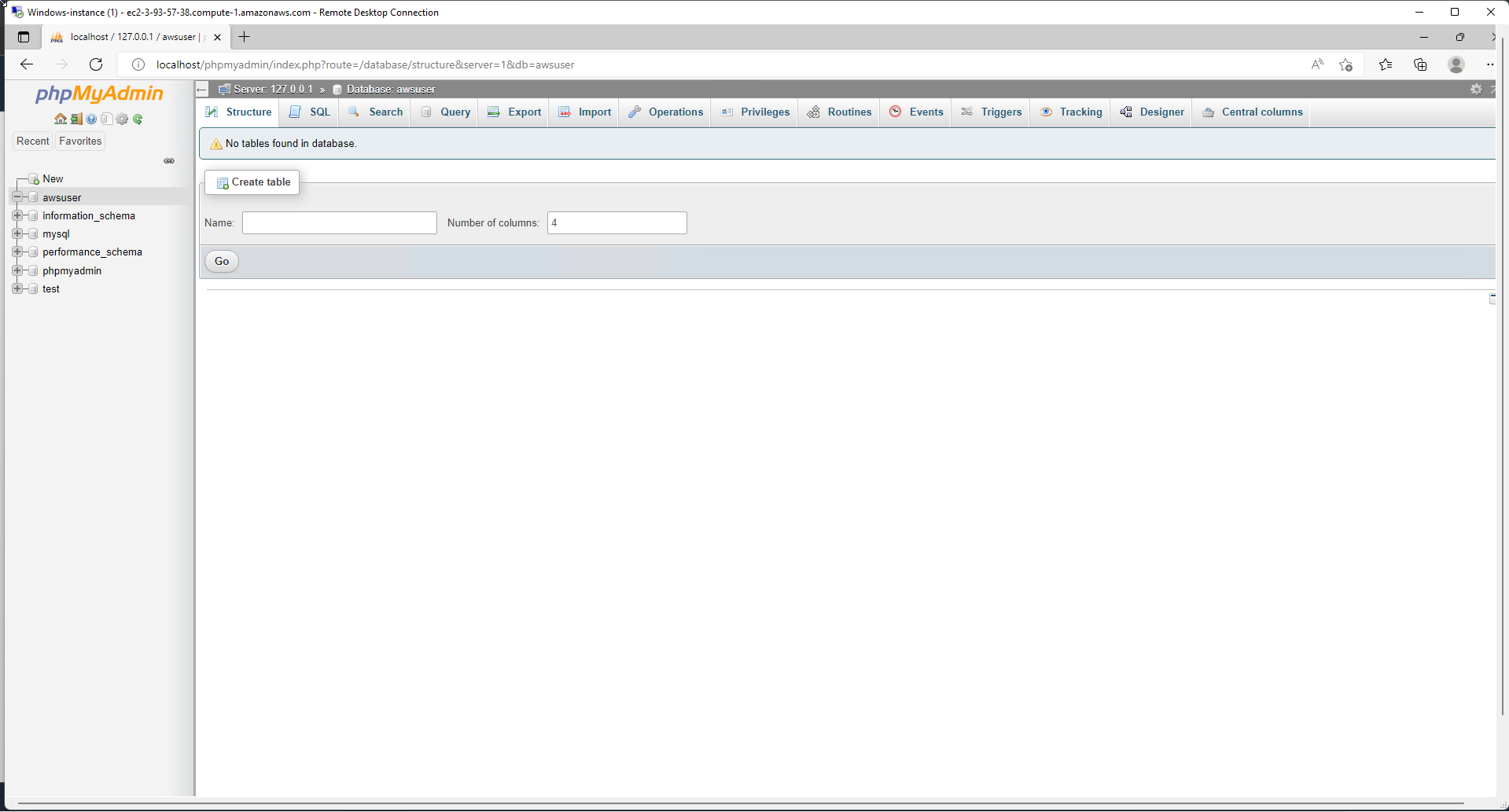 Install XAMPP on Windows instance :: Giới thiệu về Amazon EC2