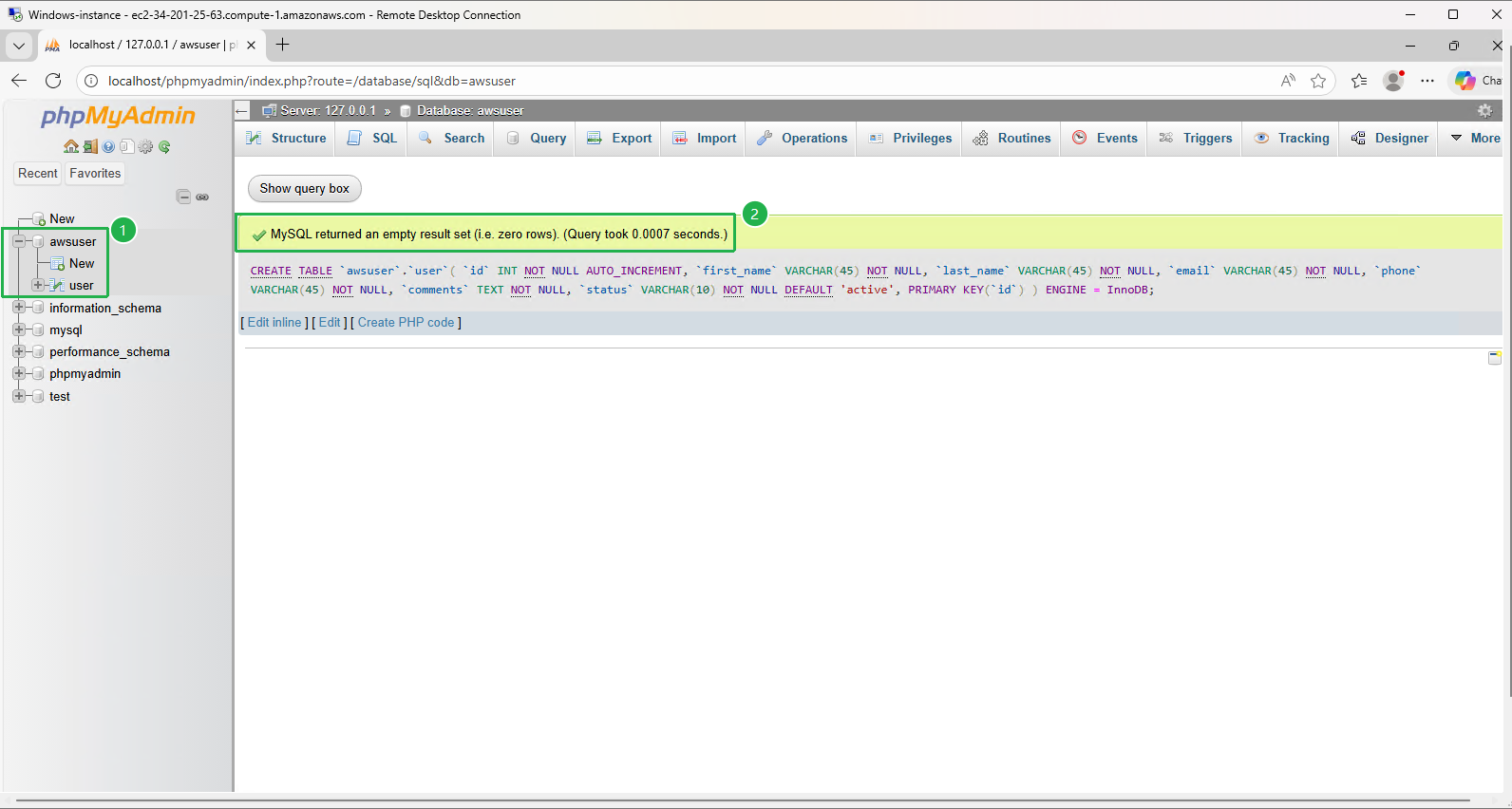 create vpc for linux instance