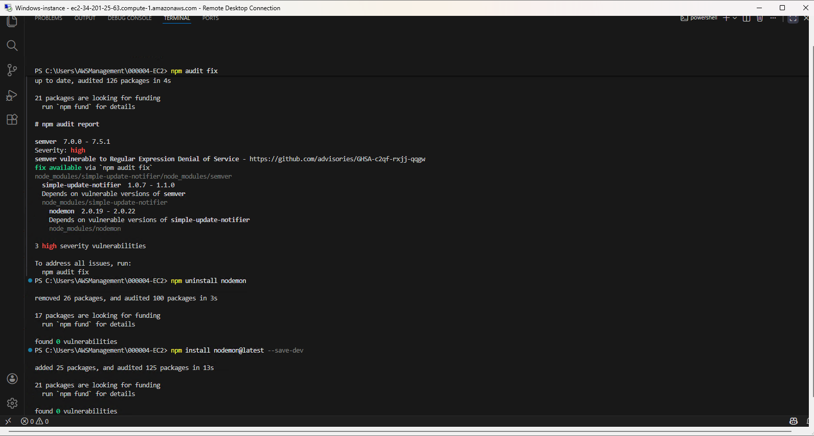 Audit and fix vulnerabilities