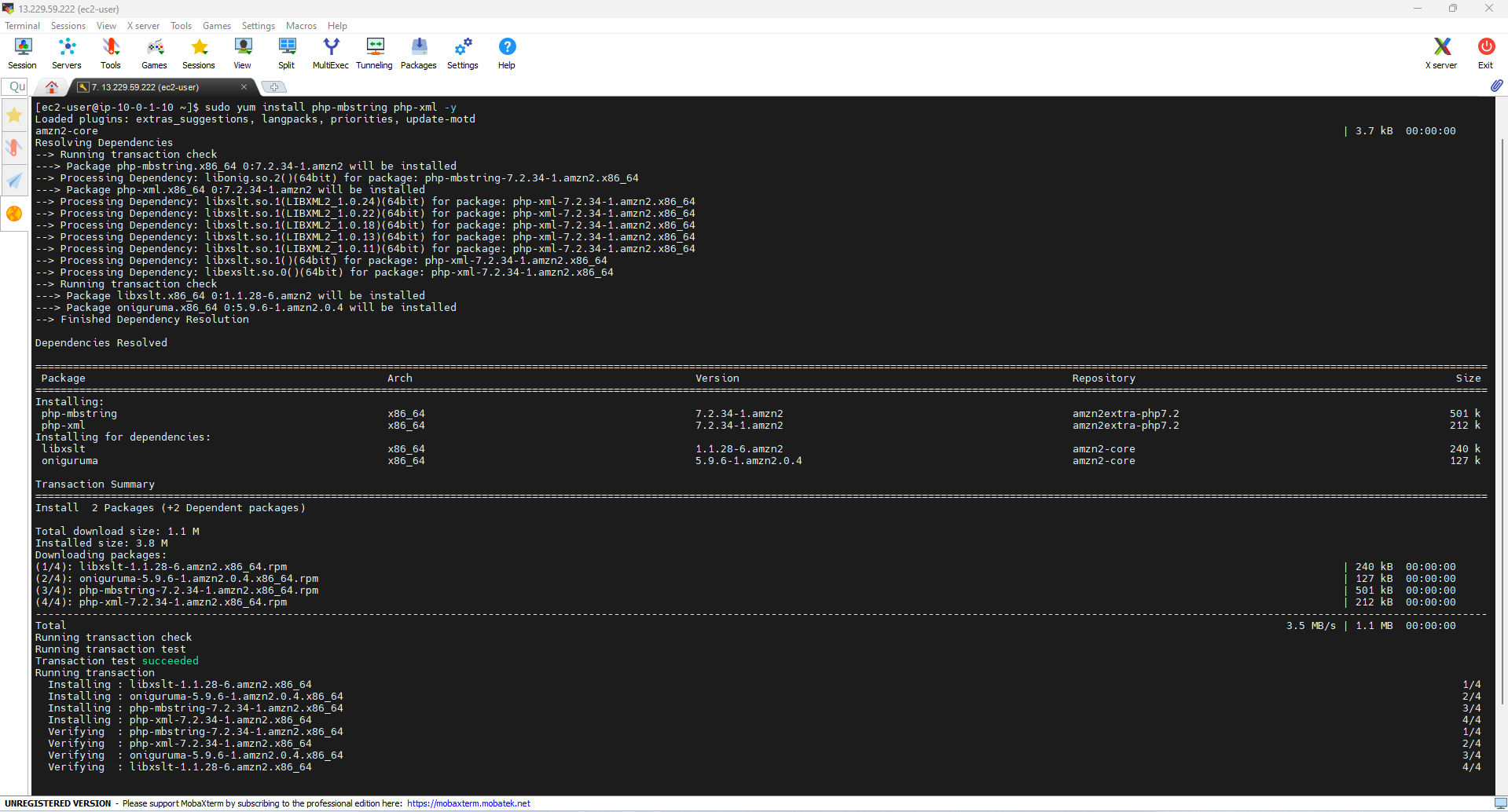 create vpc for linux instance