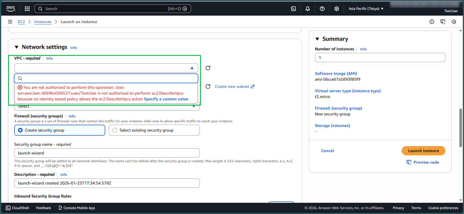 Switching to Singapore region