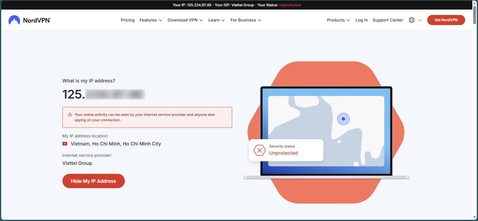 Get IP public address