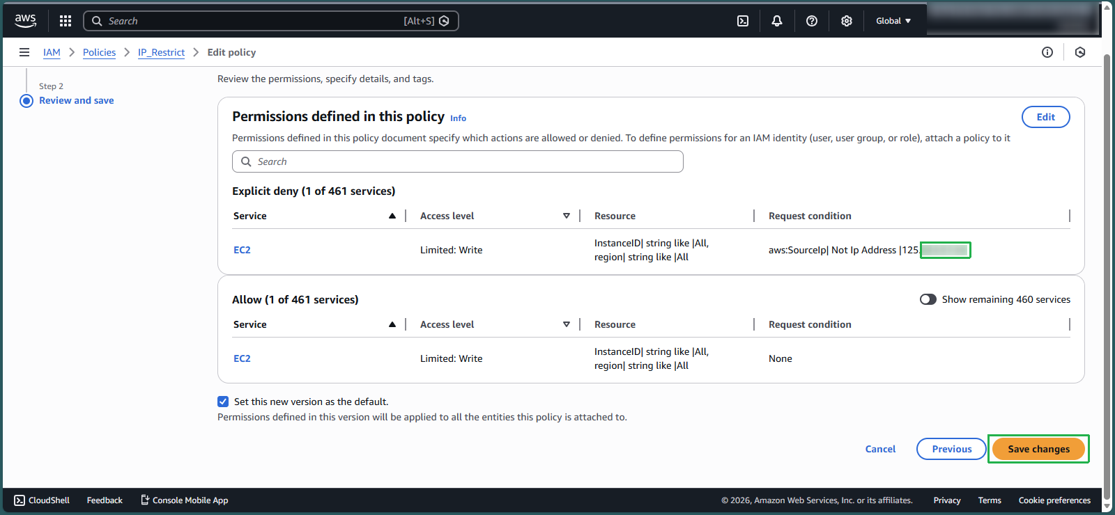 create vpc for linux instance