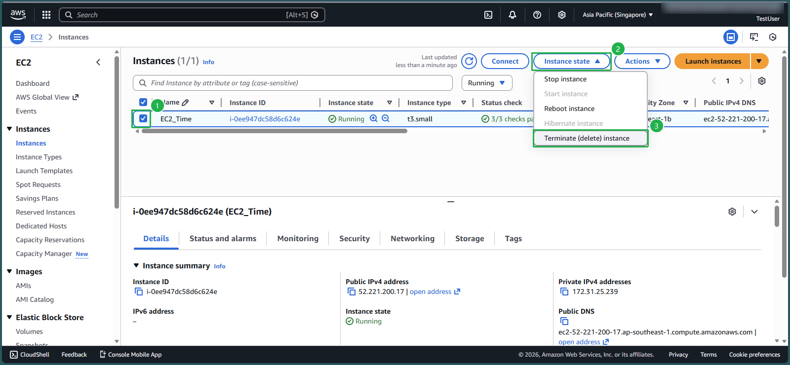 create vpc for linux instance