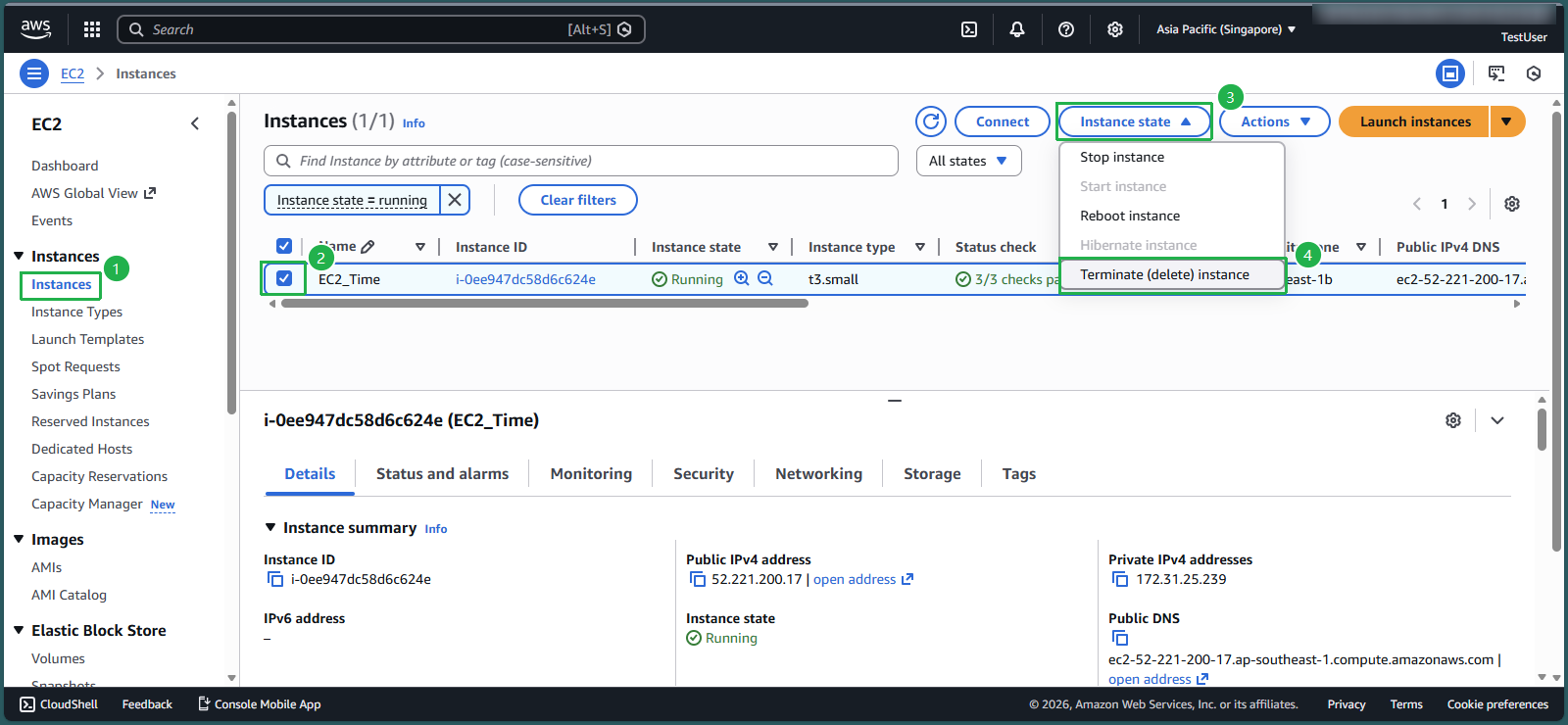 create vpc for linux instance