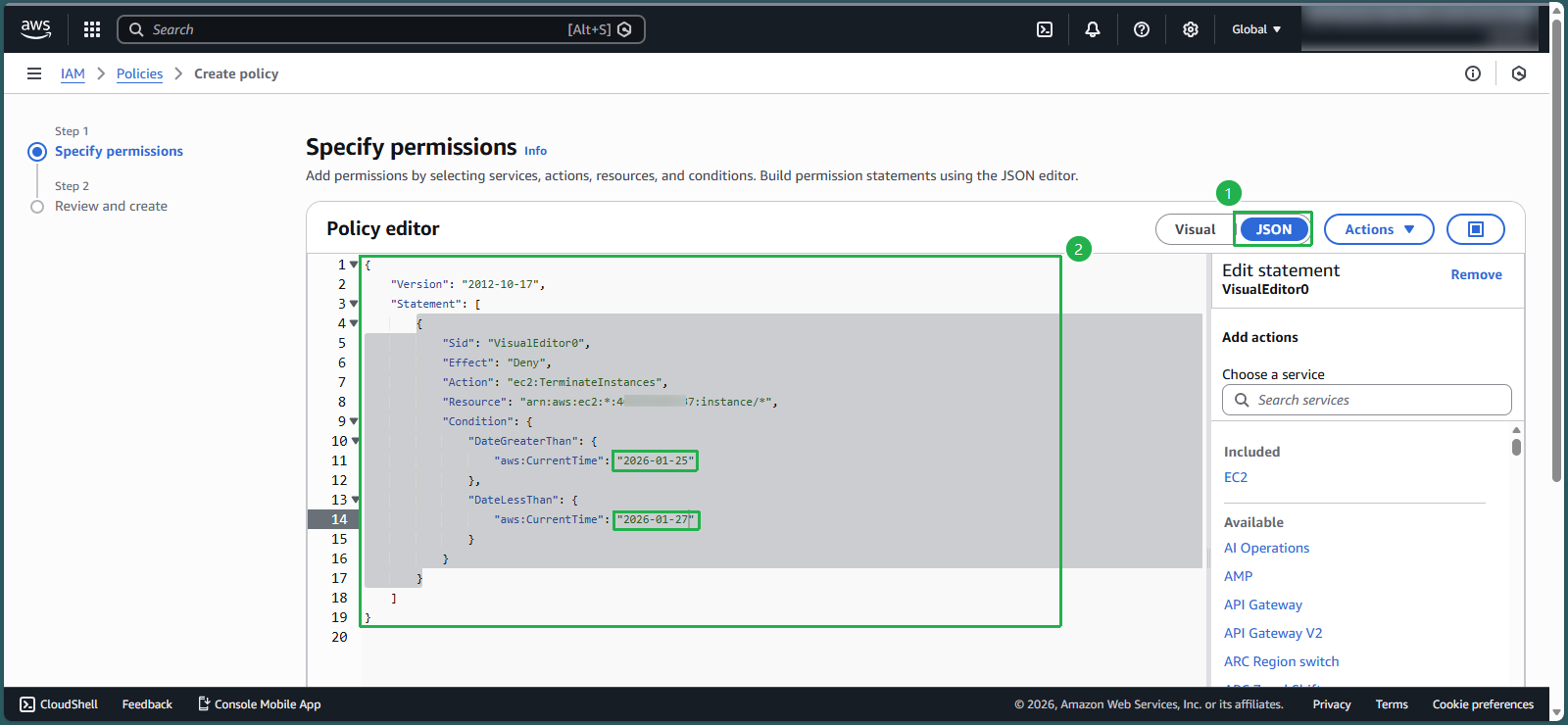 create vpc for linux instance
